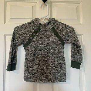 Cat & Jack Charcoal and Olive Hoodie